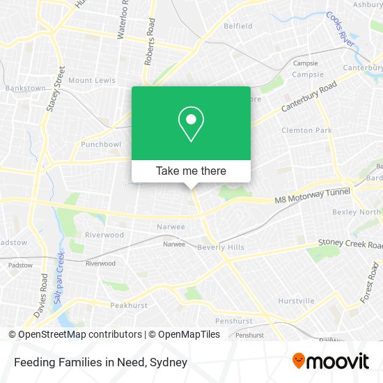 Mapa Feeding Families in Need