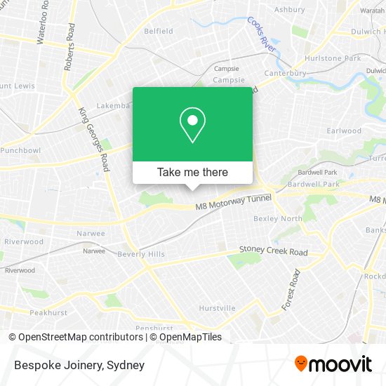 Bespoke Joinery map