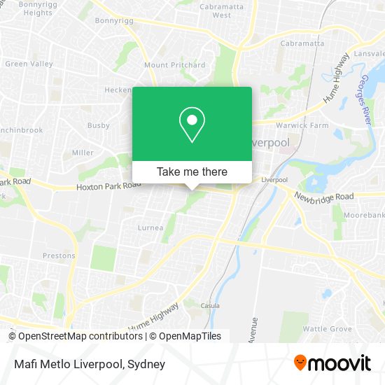 Mafi Metlo Liverpool map