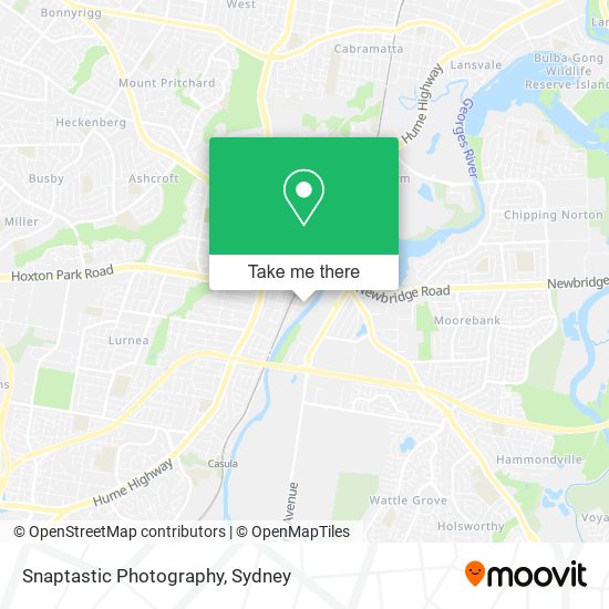 Snaptastic Photography map