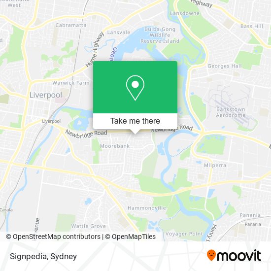 Signpedia map