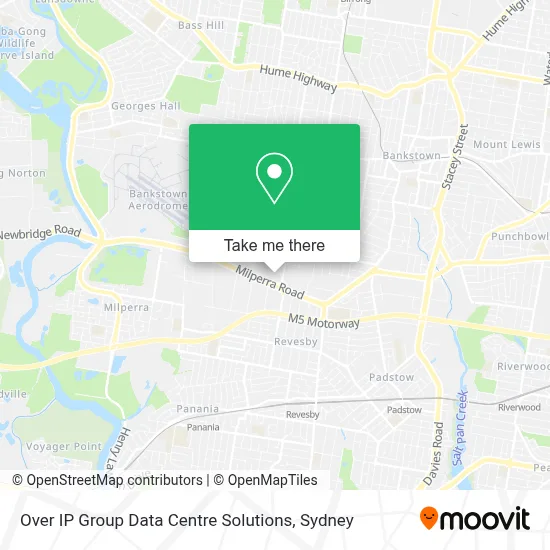 Mapa Over IP Group Data Centre Solutions