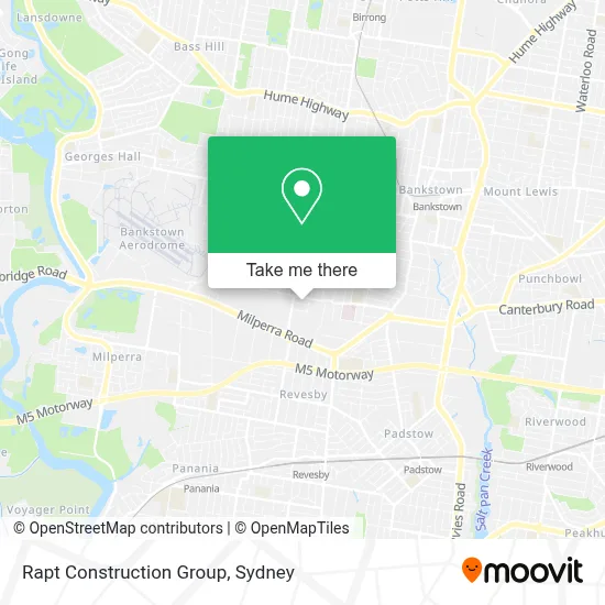 Rapt Construction Group map