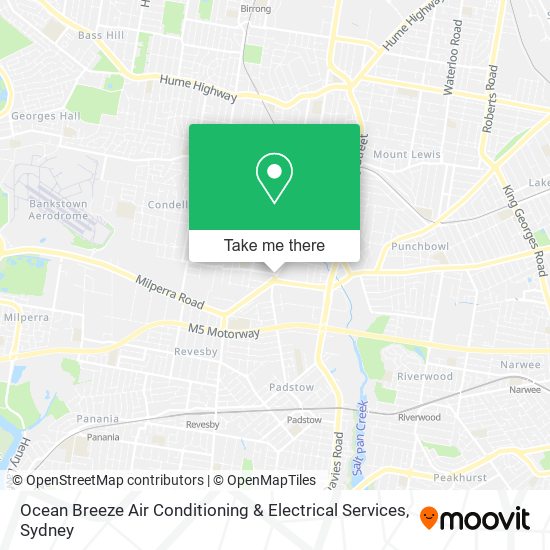 Ocean Breeze Air Conditioning & Electrical Services map