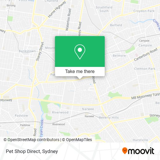 Pet Shop Direct map