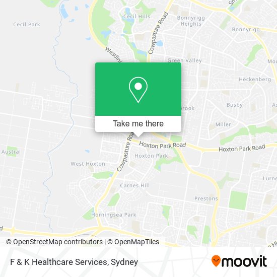 F & K Healthcare Services map