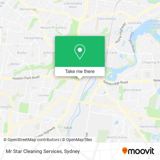 Mr Star Cleaning Services map