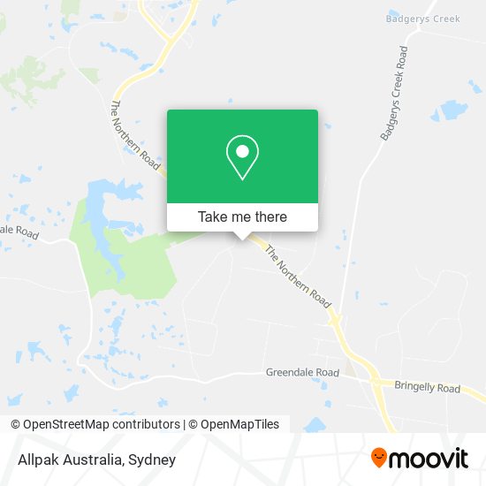 Allpak Australia map