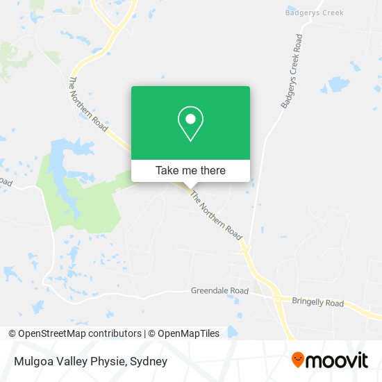 Mulgoa Valley Physie map