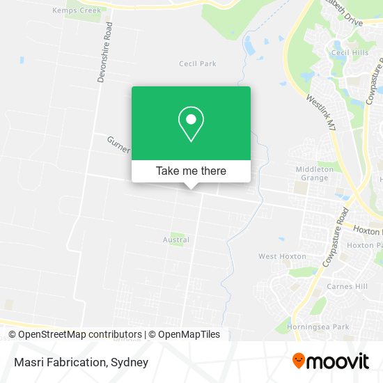 Masri Fabrication map