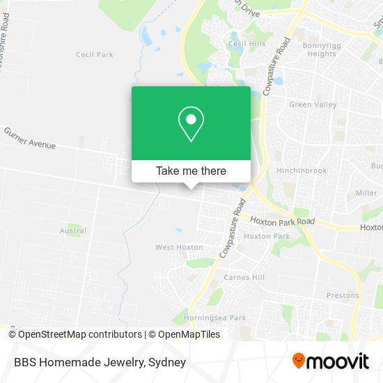 BBS Homemade Jewelry map