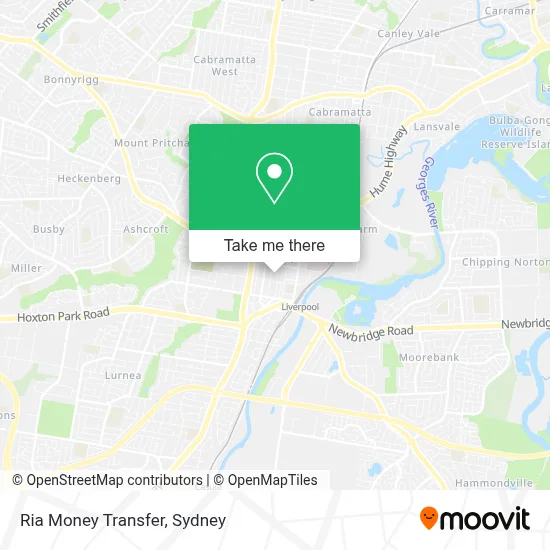 Mapa Ria Money Transfer