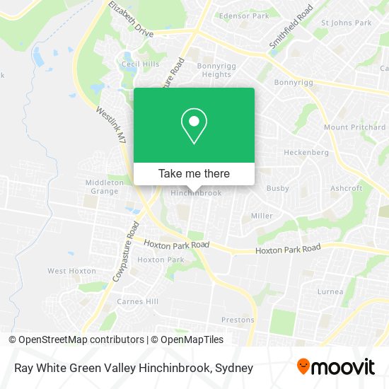 Mapa Ray White Green Valley Hinchinbrook