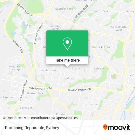 Rooflining Repairable map