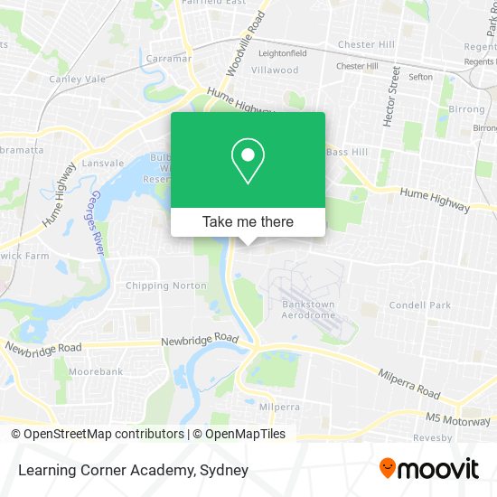 Learning Corner Academy map