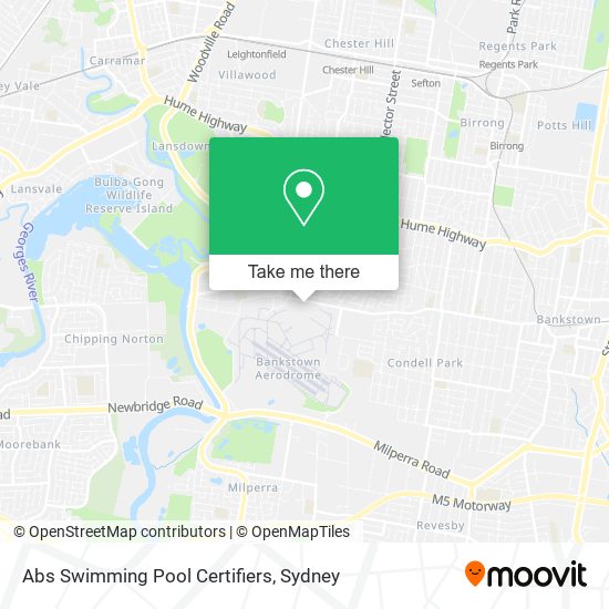 Abs Swimming Pool Certifiers map