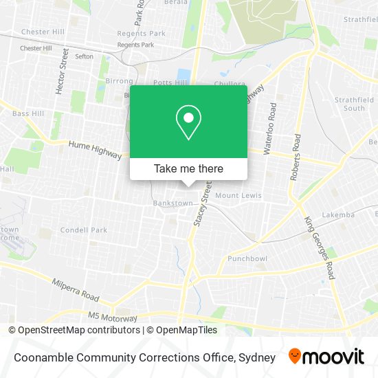 Coonamble Community Corrections Office map