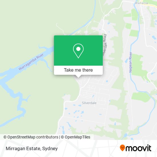 Mirragan Estate map