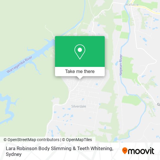 Lara Robinson Body Slimming & Teeth Whitening map
