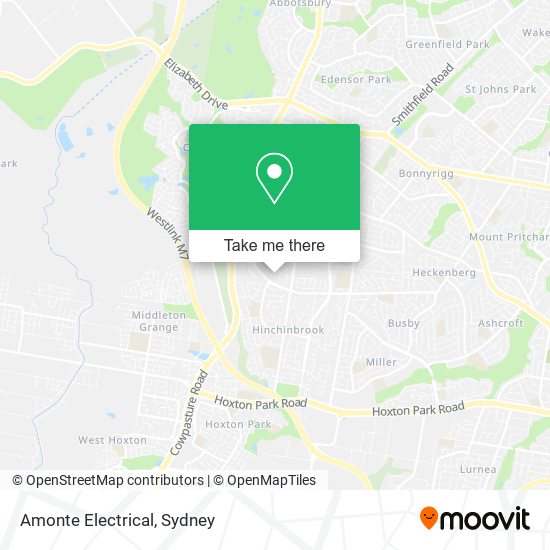 Amonte Electrical map