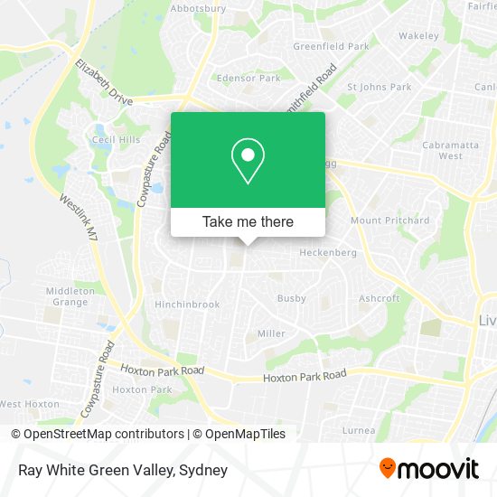 Ray White Green Valley map