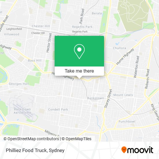 Philliez Food Truck map
