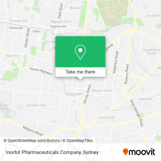 Inorbit Pharmaceuticals Company map