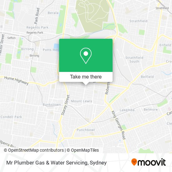 Mr Plumber Gas & Water Servicing map