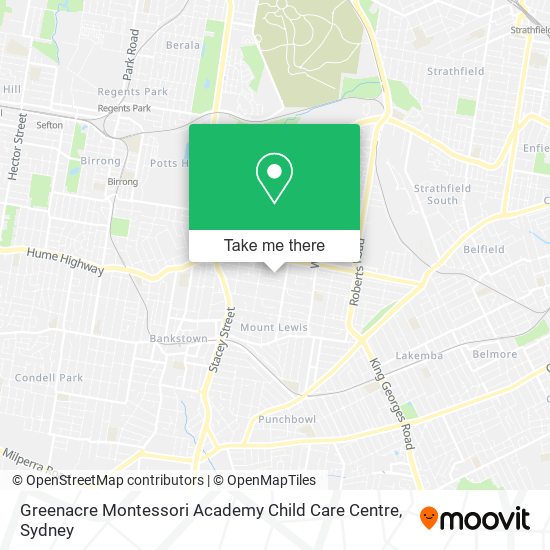 Greenacre Montessori Academy Child Care Centre map