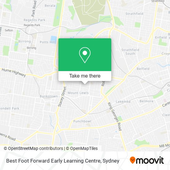 Best Foot Forward Early Learning Centre map
