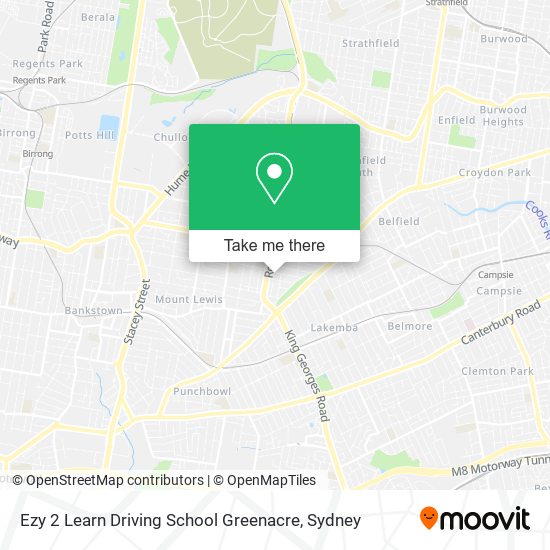 Ezy 2 Learn Driving School Greenacre map