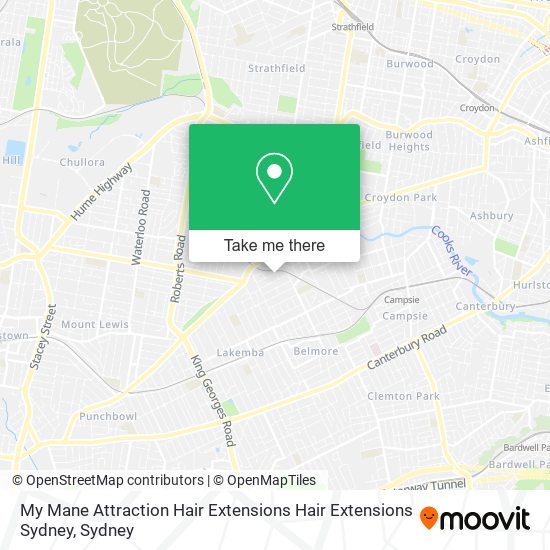 My Mane Attraction Hair Extensions Hair Extensions Sydney map