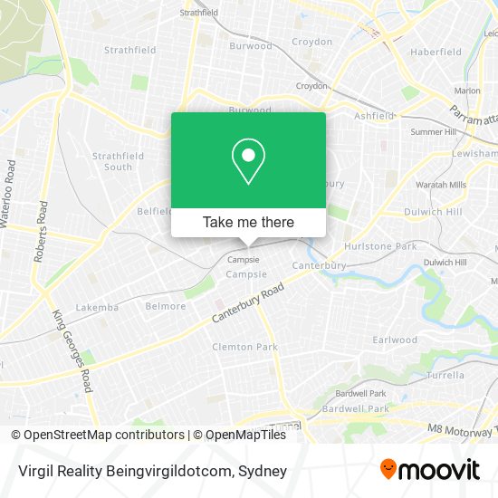 Virgil Reality Beingvirgildotcom map