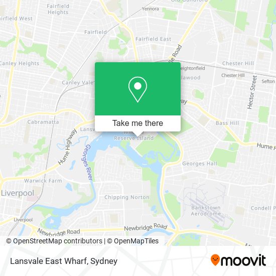 Lansvale East Wharf map