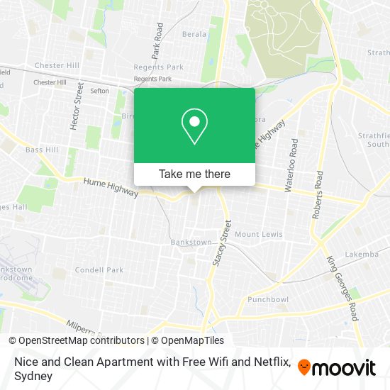 Nice and Clean Apartment with Free Wifi and Netflix map