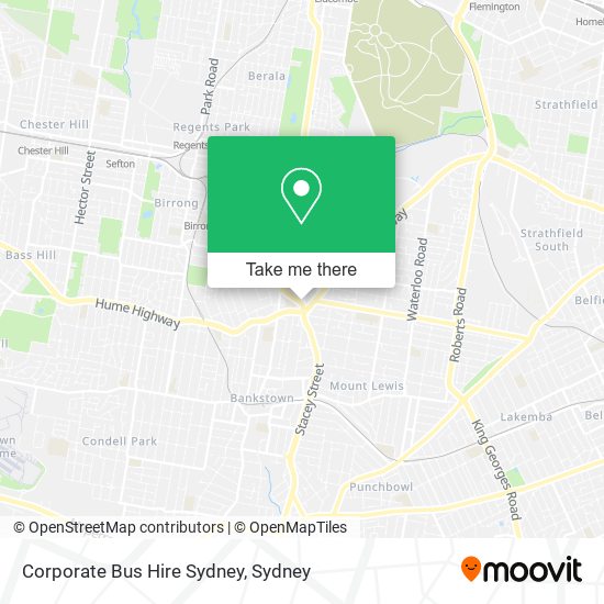 Mapa Corporate Bus Hire Sydney