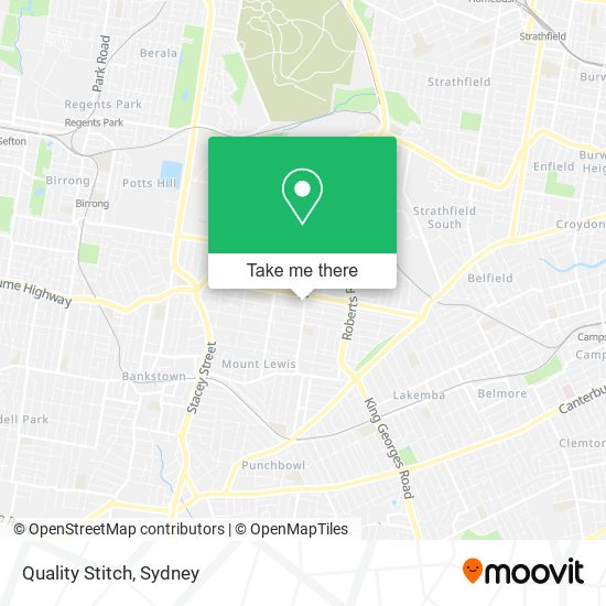 Quality Stitch map