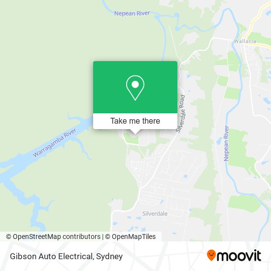 Gibson Auto Electrical map