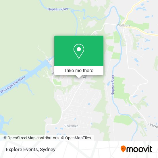 Mapa Explore Events