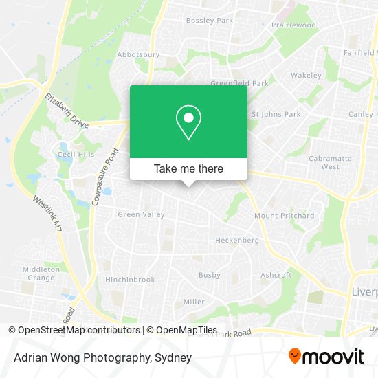 Adrian Wong Photography map