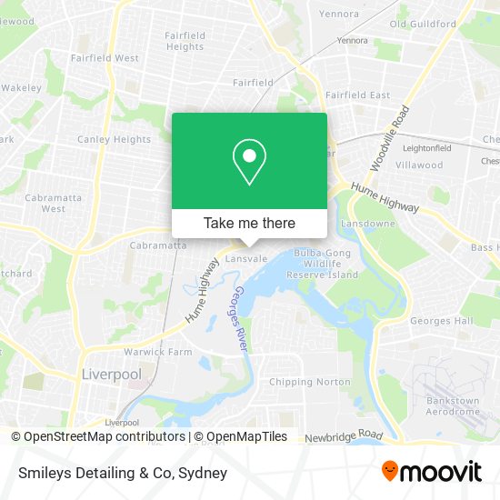 Smileys Detailing & Co map