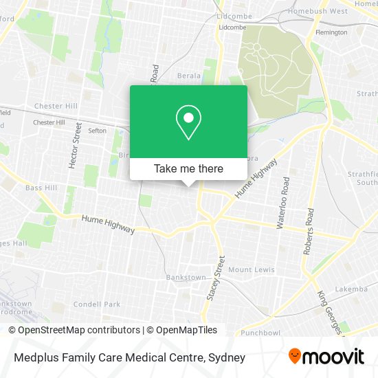 Mapa Medplus Family Care Medical Centre