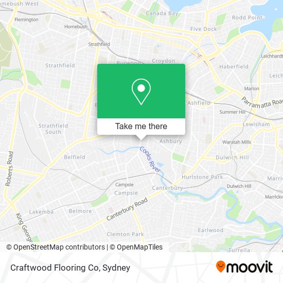 Craftwood Flooring Co map