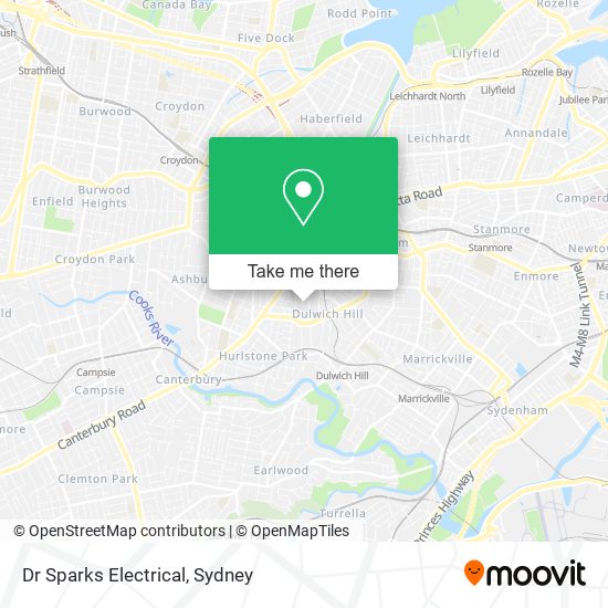 Mapa Dr Sparks Electrical