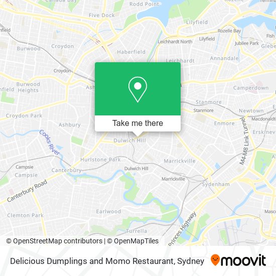 Delicious Dumplings and Momo Restaurant map