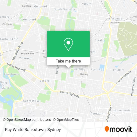 Ray White Bankstown map