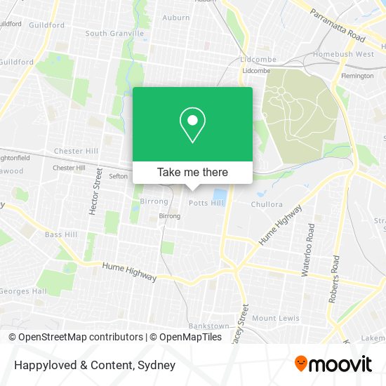 Happyloved & Content map