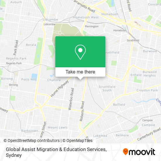 Global Assist Migration & Education Services map