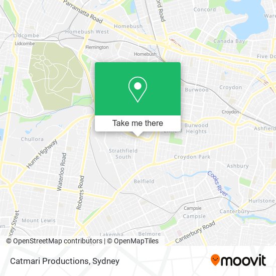 Catmari Productions map