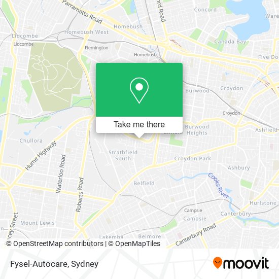 Fysel-Autocare map